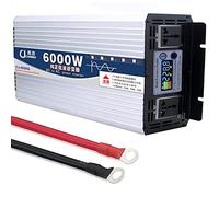 Onda Sinusoidal Pura Inversor 6000w 8000w, Convertidor De Voltaje DC 12v/24v/48v/60v a Ca 110v/220v Transformador Convertidor,inversor De Coche,con Salidas De AC,6000W-60Vto220V