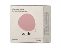 Ondo Beauty 36.5 Barra limpiadora purificante de carbón vegetal y sauce para pieles mixtas a grasas 70g