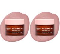 Ondo Beauty 36.5 Pink Clay & Rose Pore Cleansing Mask - Mascarilla Purificante e Iluminadora con Arcilla Rosa, Limpia los Poros, Reduce las Rojeces y Exfolia | Cosmética Vegana Coreana | 50 ml
