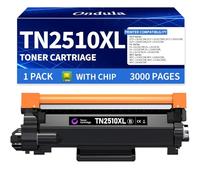 Ondula TN2510XL TN-2510 XL Cartucho de tóner TN2510 compatible con Brother HL-L2400DWE Toner MFC-L2800DW MFC-L2835DW MFC-L2860DW MFC-L2827DW DCP-L2620DW HL-L2445DW DCP-L2660DW DCP-L2660DW DCP-L2660DW