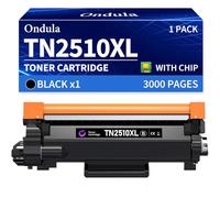 Ondula TN2510XL TN-2510 XL TN2510 Toner Cartridge Compatible with Brother HL-L2400DWE HL-L2400DW HL-L2445DW DCP-L2627DWE MFC-L2800DW DCP-L2660DW DCP-L2665DW MFC-L2827DWXL MFC-L2860DWE (1 Negro)