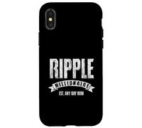 Ondulación Millonario Desde Cualquier Tiempo Criptomoneda Moneda Regalo Carcasa para iPhone X/XS