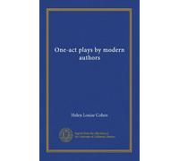 One-act plays by modern authors