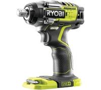 Ryobi - Llave de Impacto Brushless 18V ONE+ - 3 Modos 150/200/270Nm, Modo Autostop 120Nm - Cuadradillo 1/2", Adaptador Hexagonal 1/4" - Inalámbrica - Batería y Cargador no Incluidos - R18IW7-0