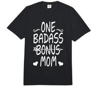One Badass Bonus Mamá Divertido Diciendo Adopción Adoptando Mamá Comfort Colors Adult Heavyweight T-Shirt