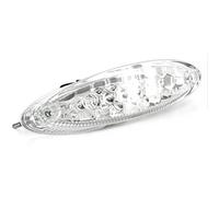 one by Camamoto cod 77204411A luz de freno trasera leds cristal transparente CE homologado accesorio universal para motocross enduro cafe race motard