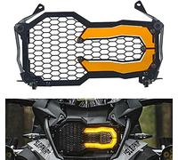 one by Camamoto cod 77280320 Carcasa, Protector de Faro Compatible para BMW 1200 GS R1200GS Adventure 2014-2020 R 1250 GS R1250GS ADV 2018-2020 Color Naranja