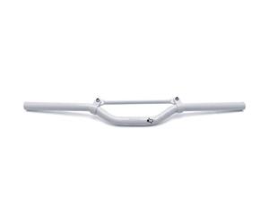 One by Camamoto cod 77303252 manillar de aluminio steet bike con travesaño blanco compatible con scooter yamaha/mbk/piaggio universal
