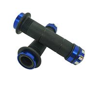 one by Camamoto cód. 77344315E Kit Set par puños Sweet Color Negro/Naranja Compatible con Motos y Scooters, con Agarre óptimo Producto de fácil instalación, ø Izquierda 22 mm/Derecha 25 mm - Largo.
