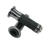one by Camamoto cód. 77344316G Kit Set par puños Verve Color Negro/Titanio Compatible con Motos y Scooter,con Agarre óptimo Producto de fácil instalación, ø Izquierda 22 mm/Derecha 25 mm - Largo.