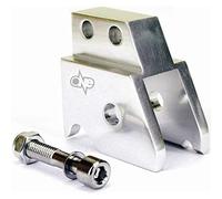 one by camamoto cod 77520600 riser/Elevador/amortiguador compatible con Scooter Minarelli Horizontal/Vertical 2 Ajustes (color aluminio) nitro/aerox/booster/neo's/stunt/slider
