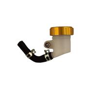 One by Camamoto | Depósito de aceite para frenos traseros universal con tapón de aluminio CNC dorado para motocicletas Honda, Yamaha, Suzuki, Kawasaki, BMW, Aprilia y más