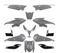 One By Camamoto Kit Carenados Completos de Plastico para Yamaha T-Max 500 Año 2008-2009-2010-2011 En ABS 13 Piezas Color Gris Nardo/Gris Finanzas