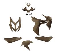 one by Camamoto | Kit Carene Completo en Plástico Compatible con Yamaha Aerox - Color Gris Nardo, Gris Finanza | Años 2013-2014