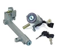one by camamoto Kit de Bloqueo/Cerradura (cod 77208222 Kit de Bloqueo Completo para Bloque de Arranque para Yamaha bw's - MBK Booster ng Next Generation 2003-2004-2005-2006)
