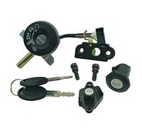one by camamoto Kit de Bloqueo/Cerradura (cod 77208230 Kit de Bloqueo Completo para Cerradura de Llave de Interruptor Cuadrado Compatible con malaguti