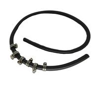 one by Camamoto Kit Tubo de Gasolina, Manguera de Combustible 1 m - Ø interior 6 mm, Ø exterior 12 mm - con 6 Abrazaderas de Acero Inoxidable, Uso Múltiple
