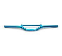 one by Camamoto Manillar de Aluminio (cod 77303245 Street Bike/Naked con travesaño Universal Color Azul Compatible con Motos y Scooters)