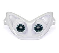 one by Camamoto màscara de Faros Compatible para (cod 77201350 halógena Faro dicroico Blanco Compatible con Yamaha aerox/MBK Nitro año de 1997 a 2012)