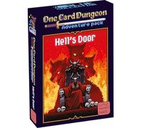 One Card Dungeon Adventure Pack: HELL'S DOOR, Expansión juego de mesa, en italiano e inglés, Little Rocket Games