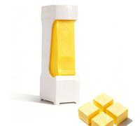 One-Click Butter Cutter Dispenser - 2026 New Unsalted Butter Sticks Slicer with Stainless Steel Blade & Storage Case, Single-Press Butter Dispenser for Bread, Baking, Meal Prep & Breakfast(1pc)