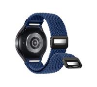 One Click - Correas trenzadas magnéticas sin huecos compatibles con Samsung Galaxy Watch 7, 6, 4, 5, FE de 40 mm, 44 mm, Watch 6 4 Classic de 47 mm, 43 mm, 42 mm, 46 mm, Watch 5 Pro de 45 mm, 20 mm,
