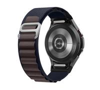 One Click No Gap Alpine Loop Band compatible con Samsung Galaxy Watch 6 4 5 Band 40mm 44mm/Galaxy Watch 6 4 Classic Band 47mm 43mm 42mm 46mm/Watch 5 Pro Band 45mm, 20mm Correa deportiva de nailon