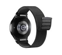 One Click No Gap Band compatible con Samsung Galaxy Watch 6 5 4 Band 40mm 44mm, Galaxy Watch 6 4 Classic Band 47mm 43mm 42mm 46mm/Watch 5 Pro 45mm Band, 20mm Correa deportiva de nailon suave para