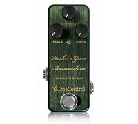 One Control Hooker's Green Bassmachine pedal de overdrive
