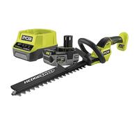 ONE+ Cortasetos de batería RY18HT50A-0 + batería y cargador (18 V, Iones de litio, 1 batería)
