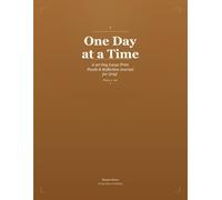 One Day at a Time: A 90-Day Large Print Grief Journal - Daily Puzzles, Prompts & Affirmations for Healing After Loss