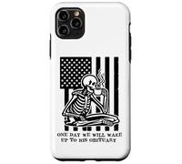 One Day We Will Wake Up to His Obituary Anti Fascism Resist Carcasa para iPhone 11 Pro MAX