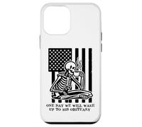 One Day We Will Wake Up to His Obituary Anti Fascism Resist Carcasa para iPhone 12 Mini