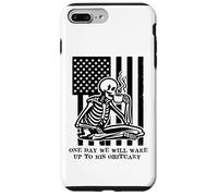 One Day We Will Wake Up to His Obituary Anti Fascism Resist Carcasa para iPhone 7 Plus/8 Plus
