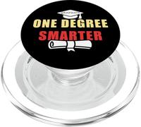 One Degree Smarter - Student Graduation Class Humor PopSockets PopGrip para MagSafe