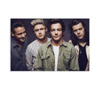 One Direction - Póster de lienzo para decoración de dormitorio, paisaje deportivo, oficina, habitación, regalo, póster de lona para decoración de pared, pinturas para sala de estar, dormitorio,