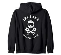 One Down Five Up Cambio Moto - Design Biker Vintage Sudadera con Capucha