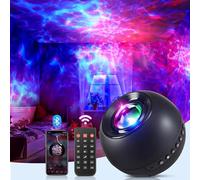 One Fire Proyector de Cielo Estrellado con 15 Colores y 15 Música para Dormir, Regalo Personalizado para Mujeres, Novia, Mamá, Niñas, Niños, Adolescente, Cumpleaños