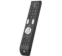 One For All - Mando a Distancia Universal Essence 4 para 4 Dispositivos TV, TNT - Control Remoto Universal - Funciona con Todas Las Marcas - Negro - URC7140