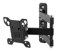 One For All Soporte de Pared para TV de 13 a 27” - Giratorio 180° - Peso máx. 30kg - para Todo Tipo de TVs LED, LCD, Plasma - Negro - WM2151