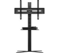 ONE FOR ALL STAFFA TV E MONITOR 32" A 85" DA TERRA MAX 25KG RUOTA 90 CARRELLO RUOTE