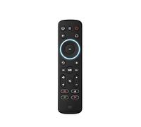 One For All Streamer Remote - Mando a distancia universal para hasta 3 dispositivos Streamer boxes (Roku, Apple TV y más) TV y barra de sonido - Función de aprendizaje - Teclas retroiluminadas - Negro