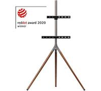 One For All - Soporte de televisor Universal Tipo trípode - Pantallas de tamaño 32-65”- LCD/LED/Plasma/OLED/QLED TVs - 360° de Giro y Altura Ajustable - VESA 400x400 - Diseño Elegante - WM7471