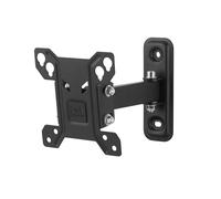 One For All WM2141, Soporte de pared para TV de 13 a 27” Giratorio 90° Peso máx. 30kg, Para todo tipo de TVs LED, LCD, Plasma, negro
