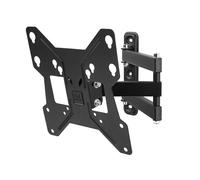 One For All WM2251 - Soporte de pared para TV de 13 a 40”, giratorio 180°, peso máx. 30kg, para todo tipo de TVs (LED, LCD y plasma), negro
