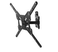 One For All WM2451, Soporte de Pared para TV de 13 a 65” Giratorio 180° Peso máx. 30kg, para Todo Tipo de TVs LED, LCD, Plasma, Negro
