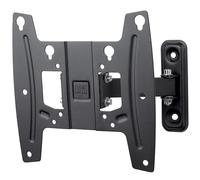 One For All WM4241, Soporte de Pared para TV de 19 a 43” Giratorio 90° Peso máx. 30kg, para Todo Tipo de TVs LED, LCD, Plasma, Negro