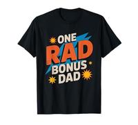 One Genial Bonus Papá Día del Padre Padrastro Familia Camiseta