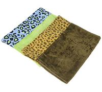 One Grace Place Jazzie Jungle Boy Burp Cloth, azul claro, azul marino, marrón chocolate, negro, lavanda, verde