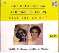 One Great Album - A Lifetime Collection - Kishore Kumar 2 Cd Set Kabbie to Hasaye ... Kabbie to Relaye
